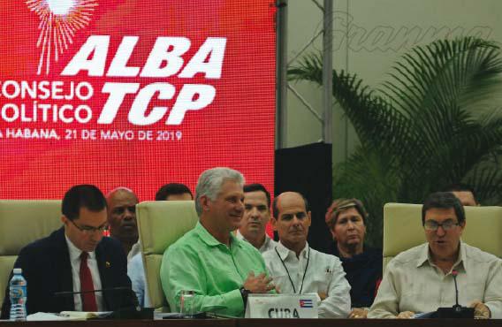 El Presidente cubano asistió a la sesión de clausura del xviii Consejo Político del ALBA-TCP. Foto: José Manuel Correa El Presidente cubano asistió a la sesión de clausura del xviii Consejo Político del ALBA-TCP. Foto: José Manuel Correa