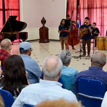 Actuación del Septeto de la Escuela Nacional de Música. Foto: Abel Rojas Barallobre