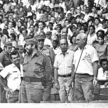 Fidel en Santa Clara. Foto: Archivo