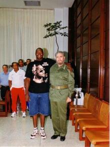 Pedro Luis Lazo y el Comandante en Jefe a raíz de Winnipeg 99 Pedro Luis Lazo y el Comandante en Jefe a raíz de Winnipeg 99