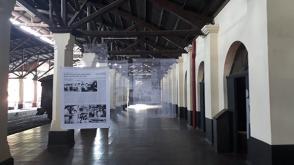 Este lunes 2 de marzo, la muestra quedará inaugurada en la Estación Central del Ferrocarril de Asunción, lugar de idas y venidas, de la memoria de esta ciudad. Foto: Maribel Acosta/Cubadebate. Este lunes 2 de marzo, la muestra quedará inaugurada en la Estación Central del Ferrocarril de Asunción, lugar de idas y venidas, de la memoria de esta ciudad. Foto: Maribel Acosta/Cubadebate.