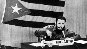 Fidel Castro durante el discurso conocido como "Palabras a los intelectuales", en la Biblioteca Nacional, el 30 de junio de 1961. Fidel Castro durante el discurso conocido como "Palabras a los intelectuales", en la Biblioteca Nacional, el 30 de junio de 1961.