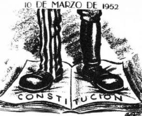 El joven abogado Fidel Castro denunció en contundente artículo el cuartelazo del 10 de marzo de 1952 del general Fulgencio Batista. Autor: Juventud Rebelde El joven abogado Fidel Castro denunció en contundente artículo el cuartelazo del 10 de marzo de 1952 del general Fulgencio Batista. Autor: Juventud Rebelde
