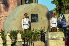 Los restos de Fidel descansan en Santa Ifigenia. Foto: Periódico Sierra Maestra.