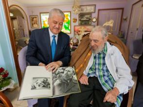 Fidel Castro y el Señor Abdelmalek Sellal, Primer Ministro de la República Argelina Democrática y Popular