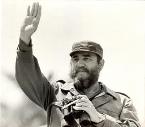 Fidel Castro Ruz el Primero de Mayo de 1978
